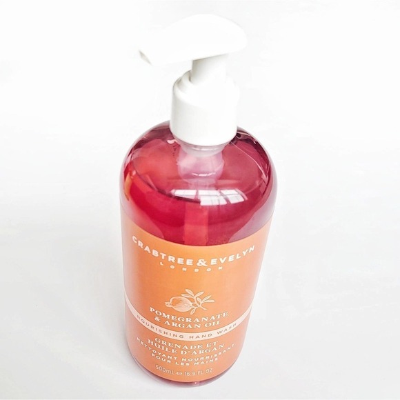 Crabtree & Evelyn Pomegranate + Argan Oil Hand Wash NEW - Picture 2 of 3